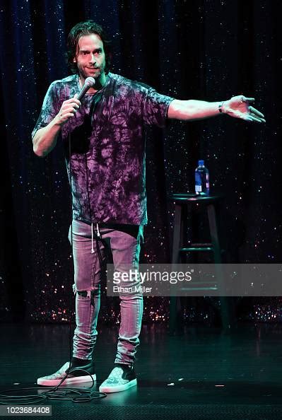 Actorcomedian Chris Delia Performs His Stand Up Comedy Routine As