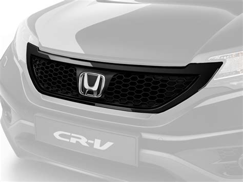 Genuine Honda Cr V Front Grille Crystal Black 2013 2014 Ebay