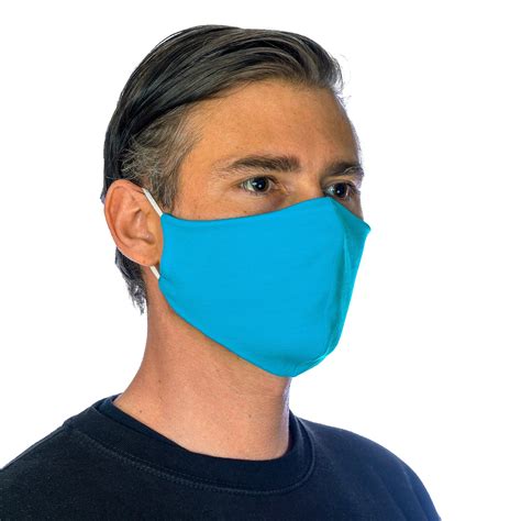 Face Mask Washable Blue Barrier Mask Face Mask Bbs07