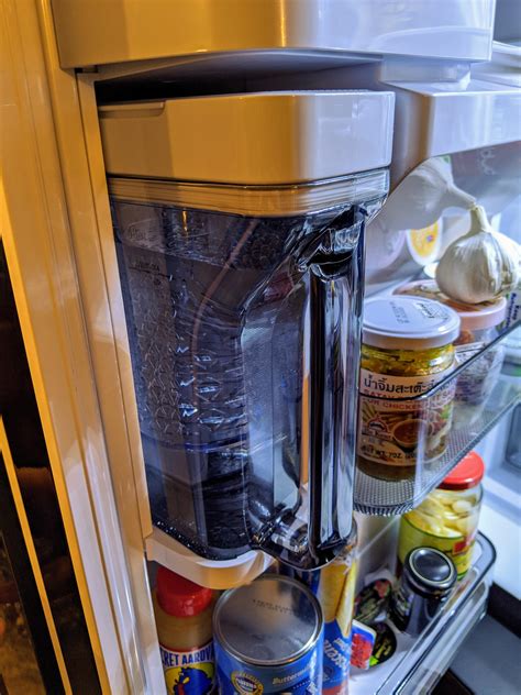 In the market, water filter pitchers either come with carbon or cartridge filters. Our new refrigerator has a self filling water pitcher in ...