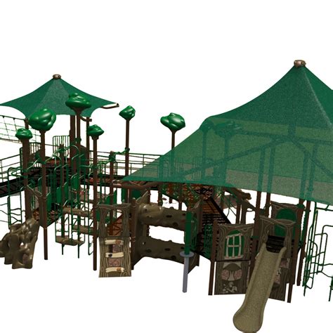 Inclusive Play Structure Kids Castle