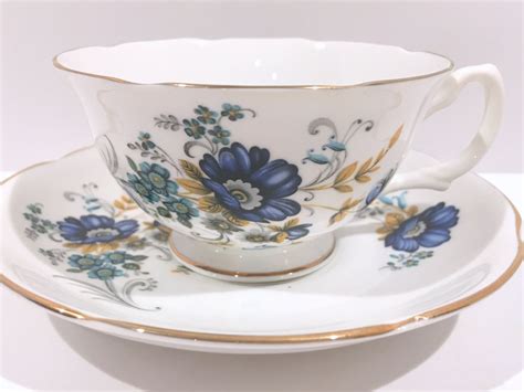 Royal Grafton Tea Cup And Saucer English Bone China Cups Floral Cups Antique Tea Cups