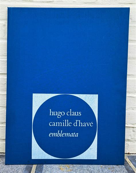 Hugo Claus - Hugo Claus en Camille d'Havé - Emblemata - etsen bij