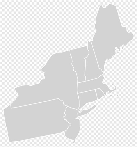 Northeast Region Map Blank