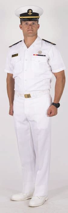 Summer White Midshipmen Uniform Regulations Usna