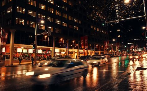 City Night Street Wallpaper Hd City 4k Wallpapers Images And
