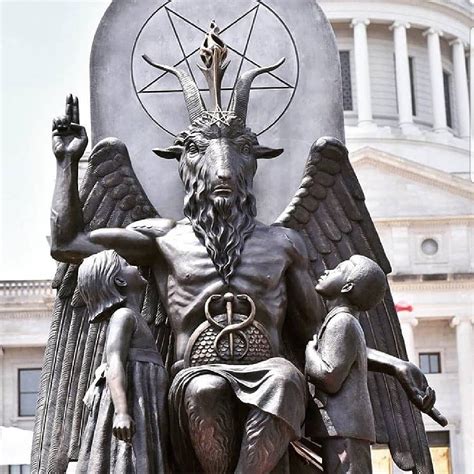 Satanic Temple Brings Baphomet Statue To Arkansas For Rally Fox 8