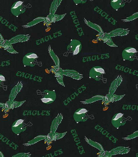 Philadelphia Eagles Cotton Fabric Legacy Digital Joann