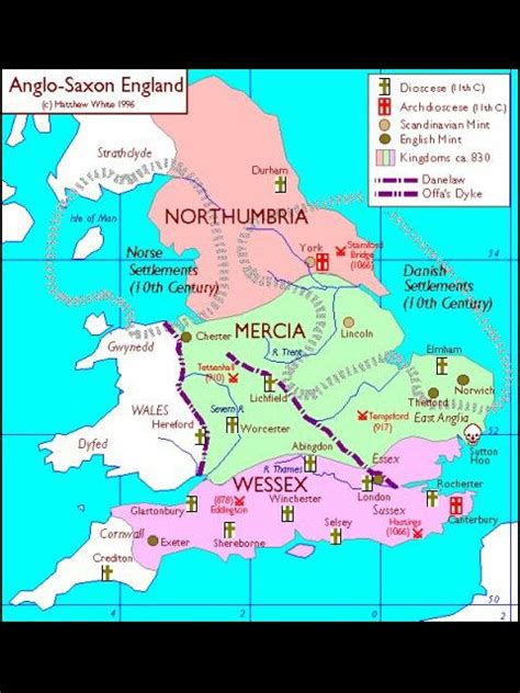 As England Map Northumbria Pinterest England Map Anglo Saxon And