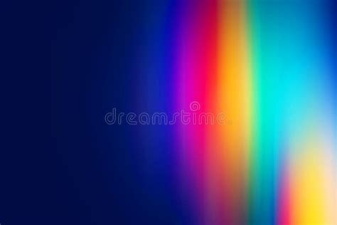 Abstract And Blurry Background With Bright Colors Stock Photo Image