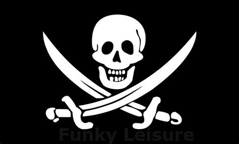 Jolly Roger Jack Rackham Pirate Flag