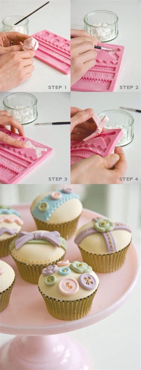 Create Or Make These Cupcake With Just 4 Easy Steps Cake Decorating