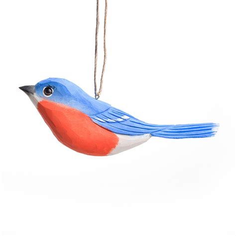 Carved And Painted Wooden Bird Ornaments Southern Highland Craft Guild