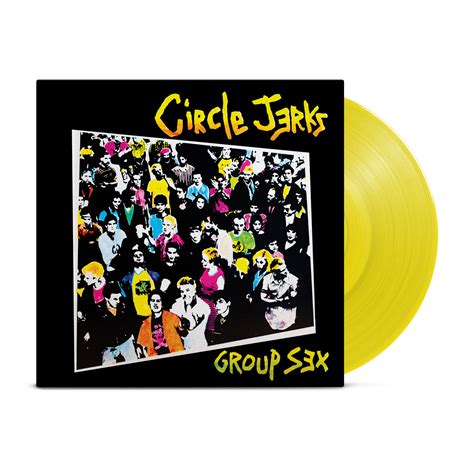 Circle Jerks ‘group Sex Yellow Lp