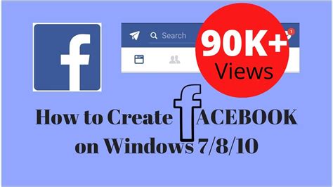 How To Install Facebook Software In Windows 7810 Youtube