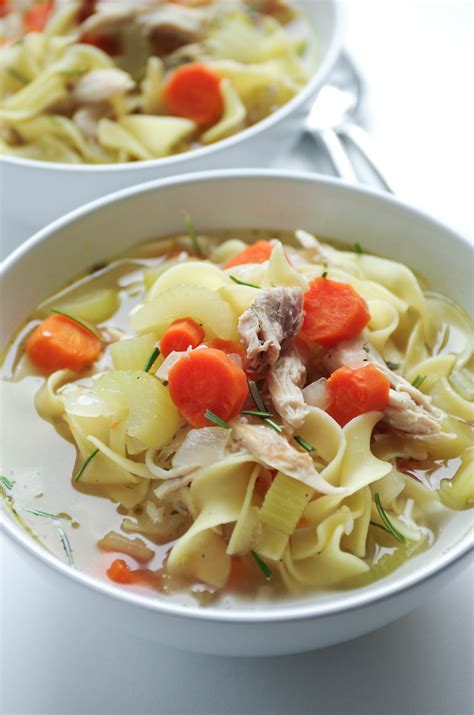 If you wanna pack it with more veggies (hey, they're good for you!) throw in some peppers with the onions, or stir in some. Homemade Chicken Noodle Soup | Recipe | Soup, Stuffed ...