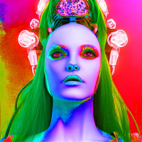 Cyberpunk Queen Digital Art By Norma Laurie Pixels