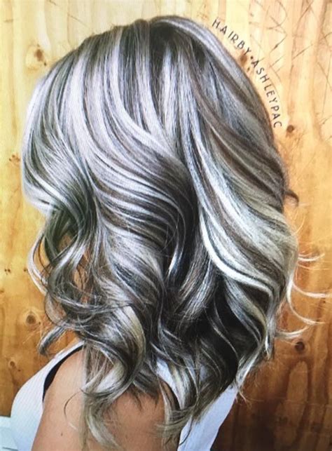 Pin By Darlene Brock On Gray Hair Silver Hair Color Gray Hair Highlights Grey Hair Color