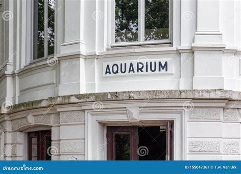 Entrance Famous Dutch Aquarium Amsterdam Artis Zoo In Historical