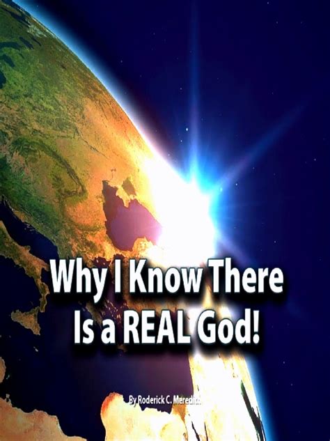 Why I Know There Is A Real God Tomorrows World