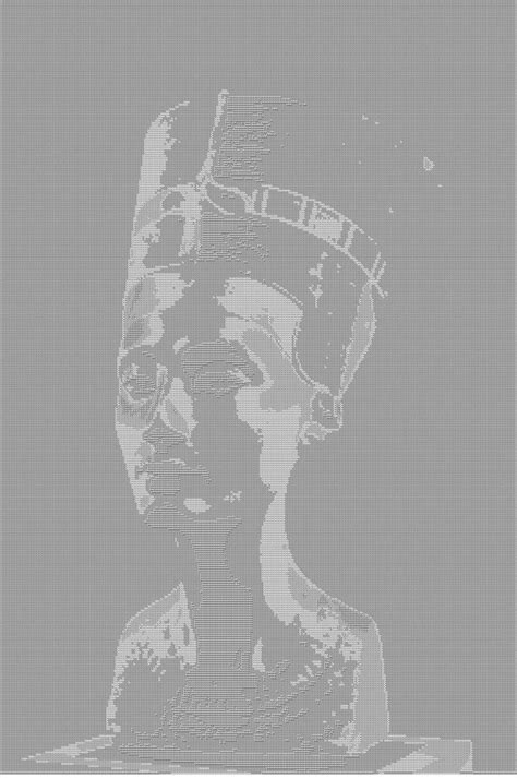 Ascii Art Of Mia Nefertiti By Gpsma On Deviantart