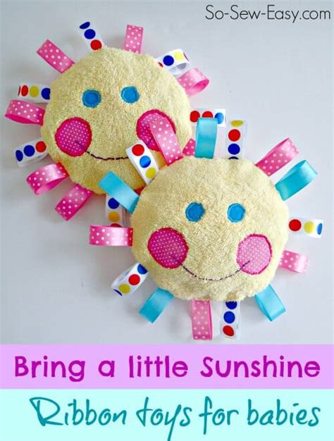 Sunshine For Babies Handmade Baby Toys So Sew Easy