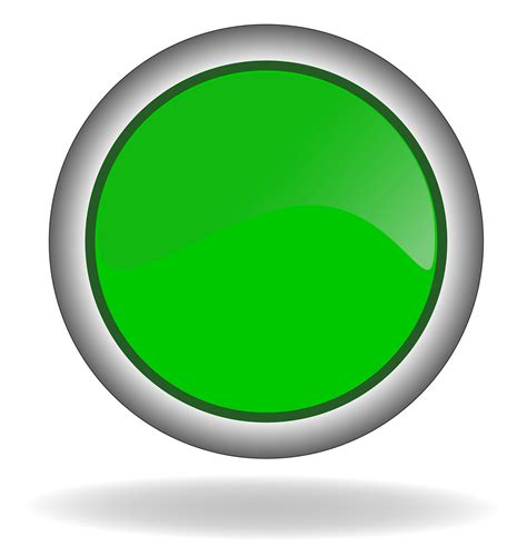 92 Green Button Png Free For Free 4kpng