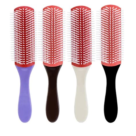 1pc Anti Static Hair Comb Women Anti Static Hair Brush Comb 9 Rows