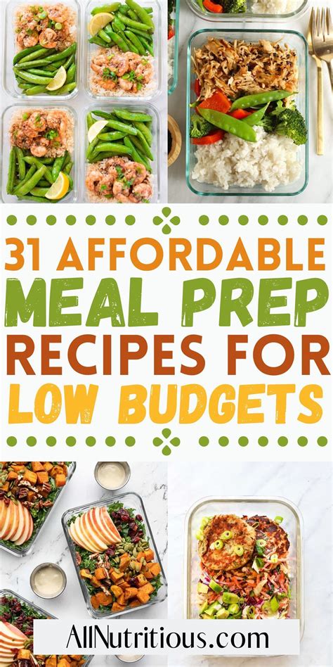 31 Cheap Meal Prep Recipes You Ll Love Recipe In 2023 Meal Prep Clean Eating Cheap Meal
