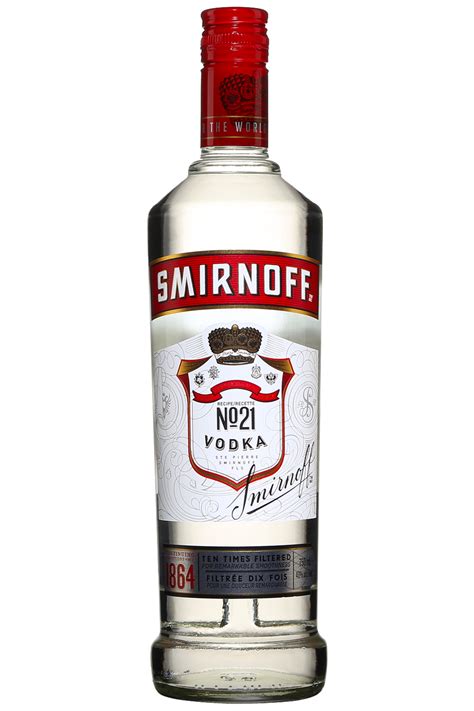 Smirnoff Vodka Bottle Png