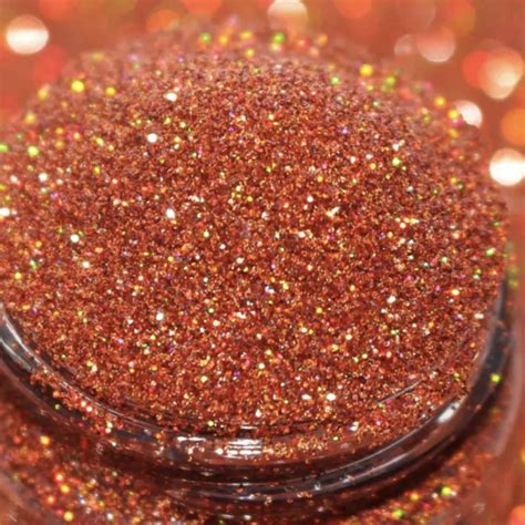 Pumpkin Fine Holographic Glitter 40g Resin Supplies South Africa