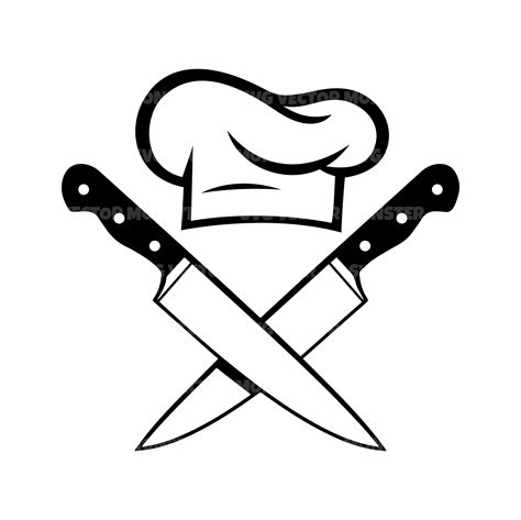 Chef Logo Svg Cook Svg Knife Svg Chef Hat Svg Vector Cut Etsy Australia