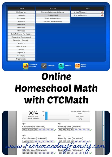 Online Homeschool Math {TOS Crew Review} - For Him and My Family