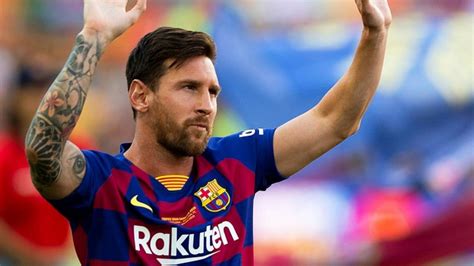 Lionel Messi News Conference Argentine In Psg Talks After Barcelona