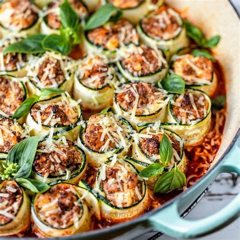 I ended up using my fingers to carefully put the crumb mixture onto the zucchini slices individually. Zucchini Cannelloni Bake | The Home Garden