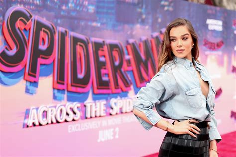 Hailee Steinfeld Is So Excited For Fans To See Spider Man Across The Spider Verse I Think