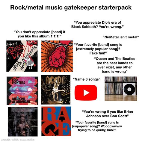 Rockmetal Music Gatekeeper Starterpack Rstarterpacks Starter