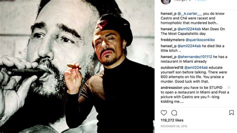 Salt Bae Nusret G K E Poses As Fidel Castro In Instagram Pic Miami Herald