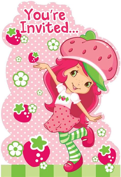 INVITE D C STRAWBERRY SHORTCAKE PARTY Canuck Amusements And