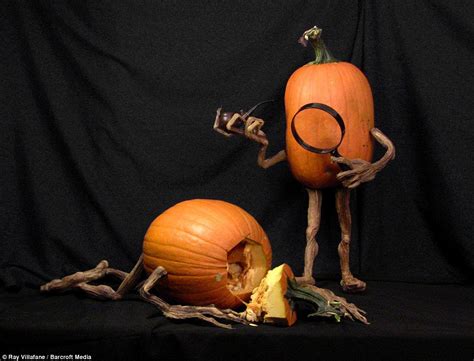 Pumpkins Are Transformed Into Masterpieces By Sculptors For Halloween