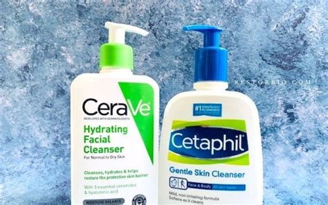 Cerave Vs Cetaphil Cleansers Moisturizers Serum Eye Cream And