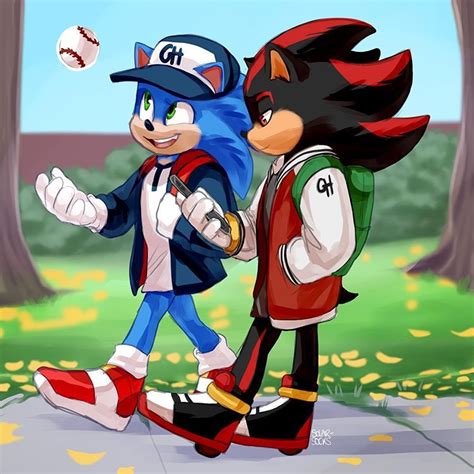 Flare En Instagram “casual Stroll On The Way To School🦔 Yes Shadow Gets Heelys Sonic