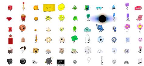 Bfb Character Poses