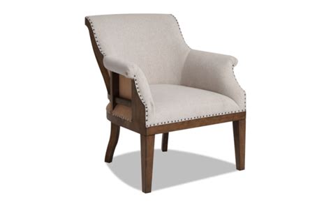 Vintage Slope Arm Accent Chair In 2021 Accent Chairs Bobs Discount Furniture Master Bedroom