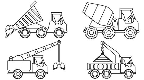 Download 10,276 coloring pages free vectors. Learn colors for kids with big construction truck ...