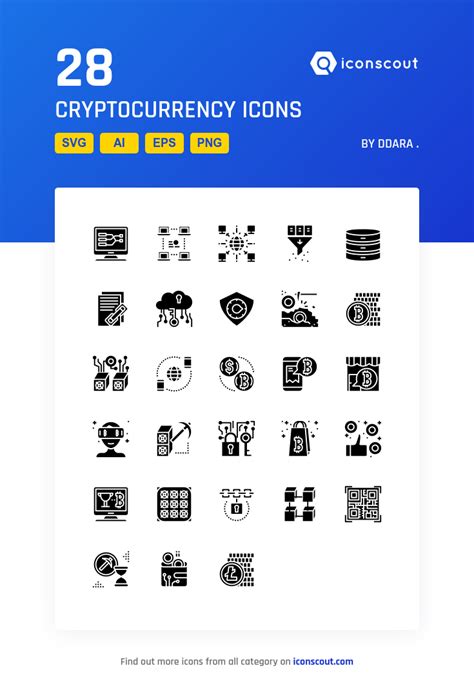 Download Cryptocurrency Icon pack - Available in SVG, PNG ...