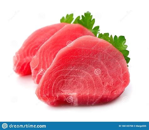 Fresh Tuna Fish Stock Photo Image Of White Roll Vitamins 166145758