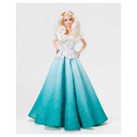 2016 Mattel Barbie Holiday Doll Blonde Dgx98