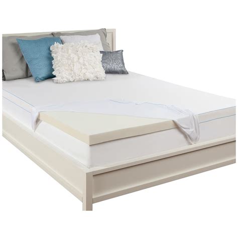 Memory foam mattress topper don't get frustrated if your bed is old and you suffer from back or joint pain, but you can't afford a new one. Sealy Memory Foam Mattress Topper, 3" - 671039, Mattress ...
