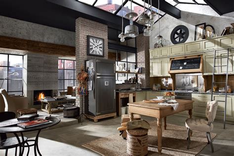 Vintage And Industrial Style Kitchens By Marchi Group Adorable Home